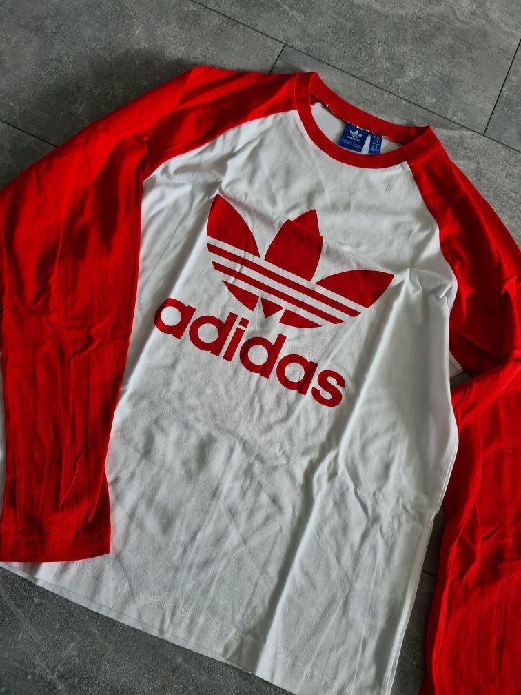 Longsleeve bluzka męska długi rękaw Adidas M