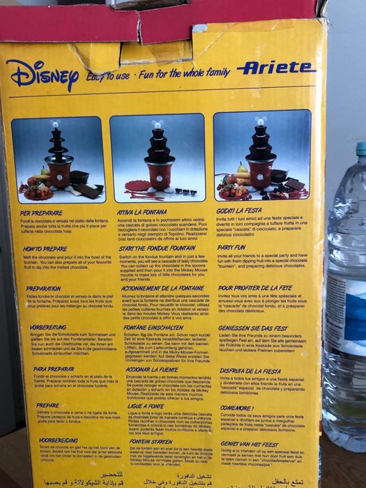 Fonte de chocolate do Mickey (a estrear)