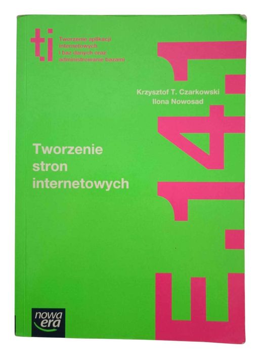 Książka “Tworzenie stron internetowych”