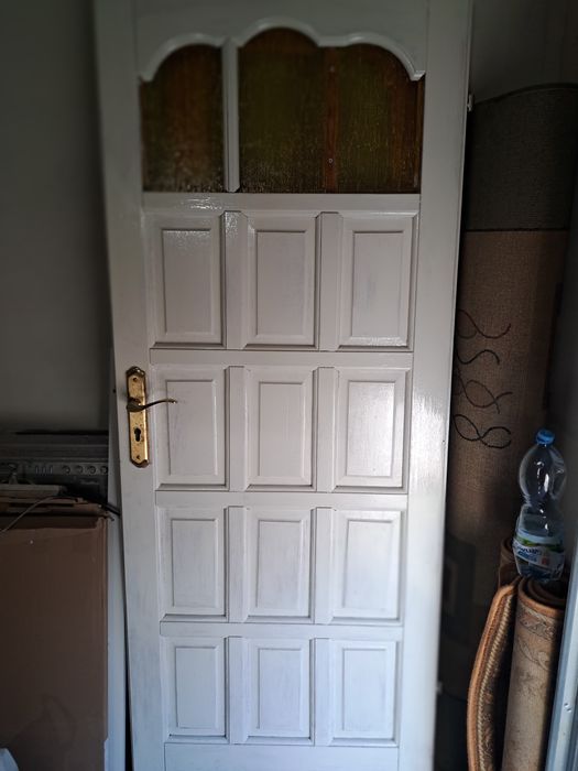 Skrzydła drzwiowe drewniane 4 sztuki