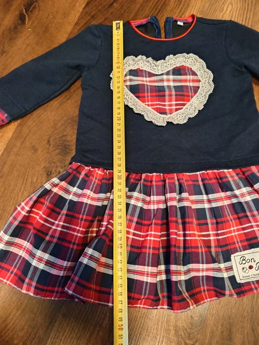 Sukienka dla dziewczynki r. 86