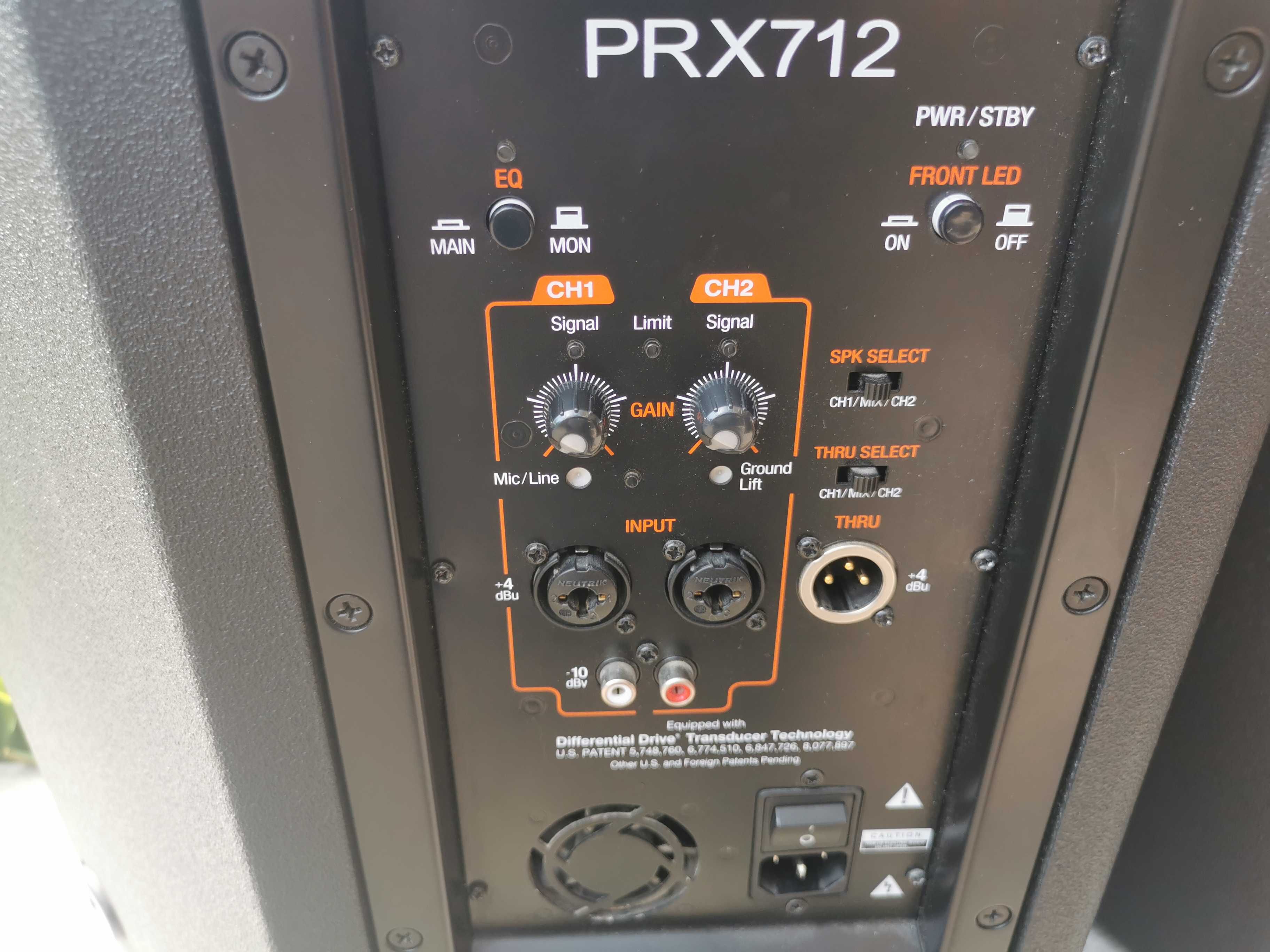 2x JBL PRX 712 prx712 750W kolumna aktywna głośnik DJ nie 812