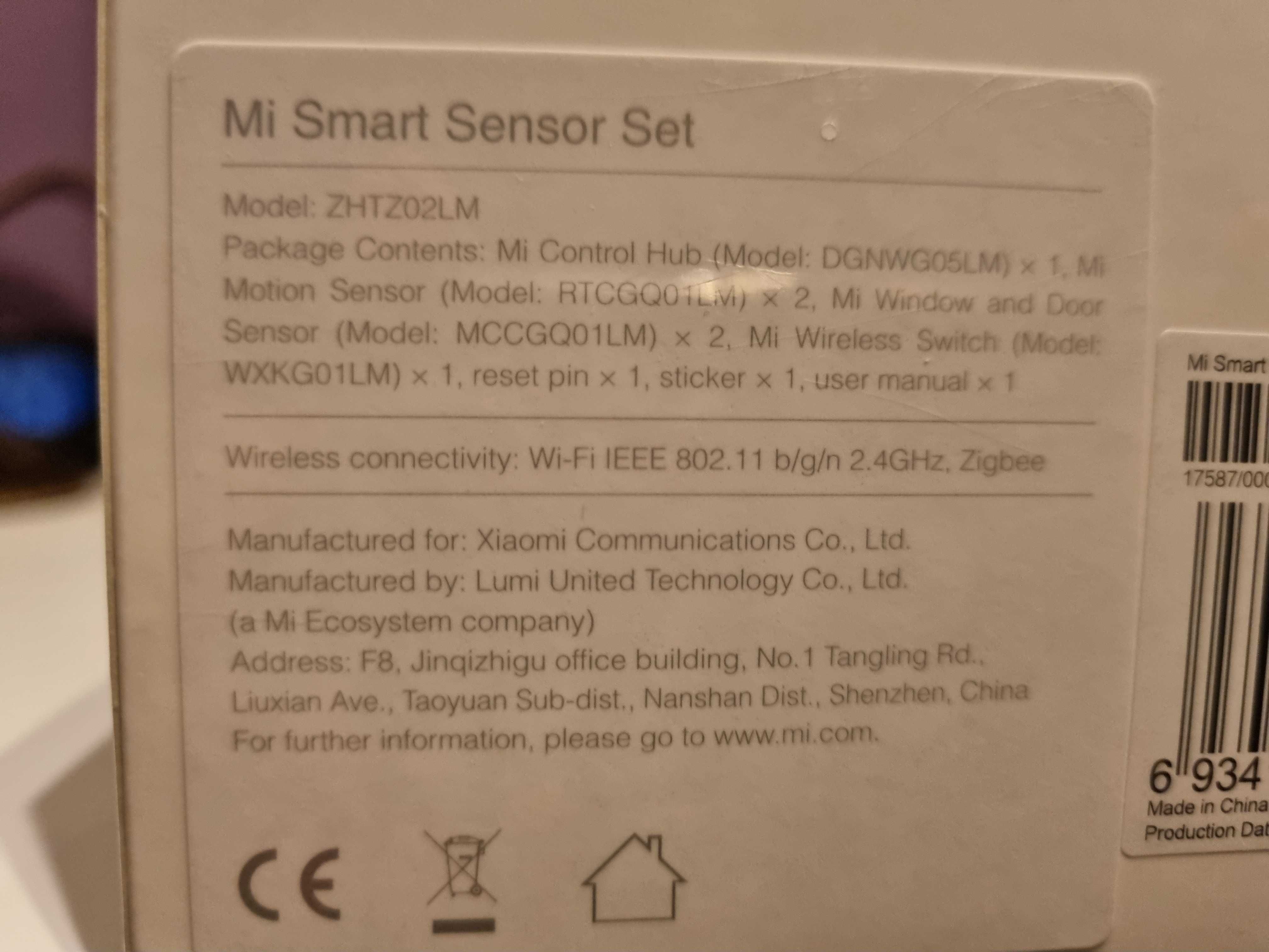 Mi smart sensor set nowy