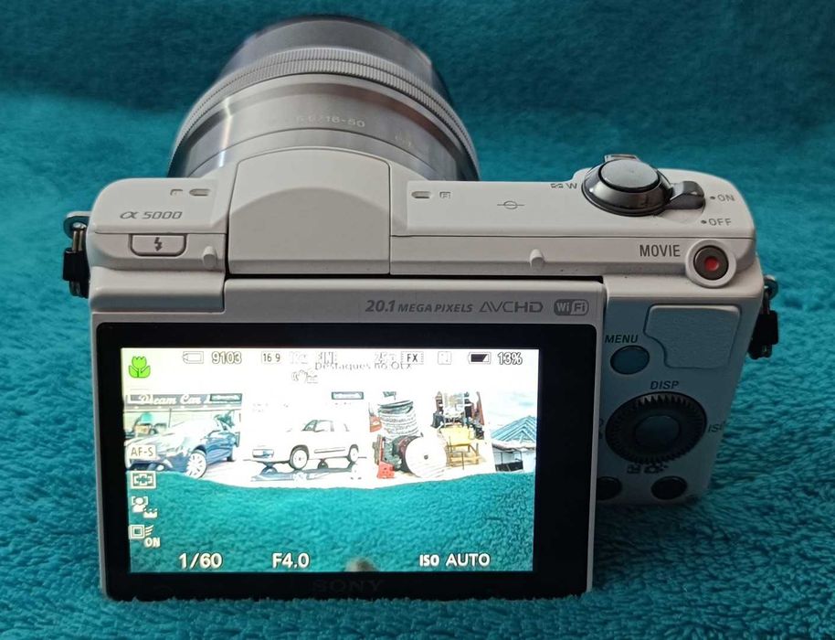 Camara SONY ALPHA 5000