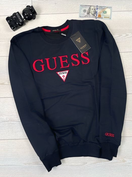 GUESS свитшот реглан батник мужской кофта