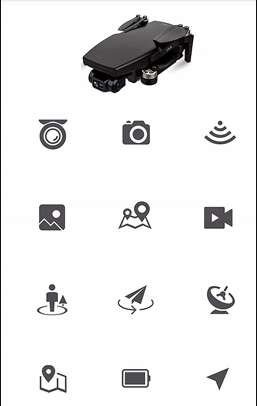 DRON SG108 5G WIFI 2021 GPS 4K HD Kamera 1KM 25min