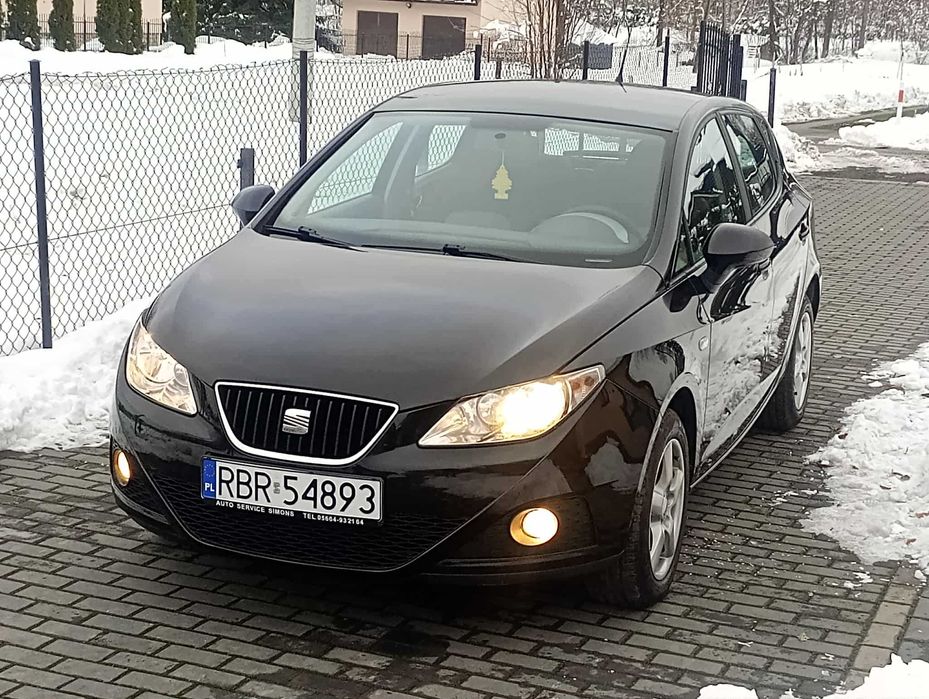 Seat Ibiza 6J 1.4 MPI serwis bardzo ładny zdrowy z Niemiec
