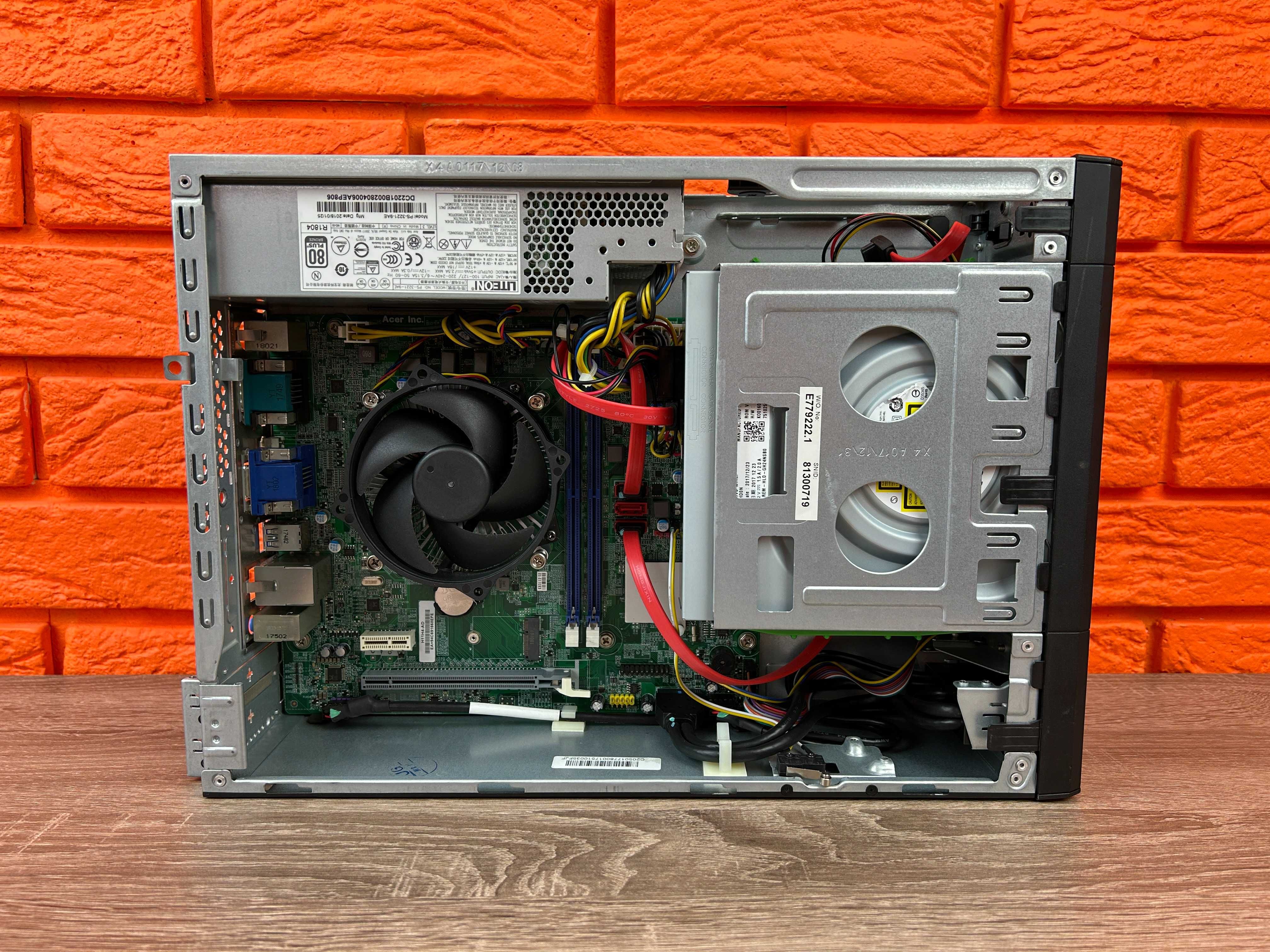 Системний блок Acer, i3-6100,RAM 8ГБ, 120 SSD/ HDMI/Гарантія 12 міс