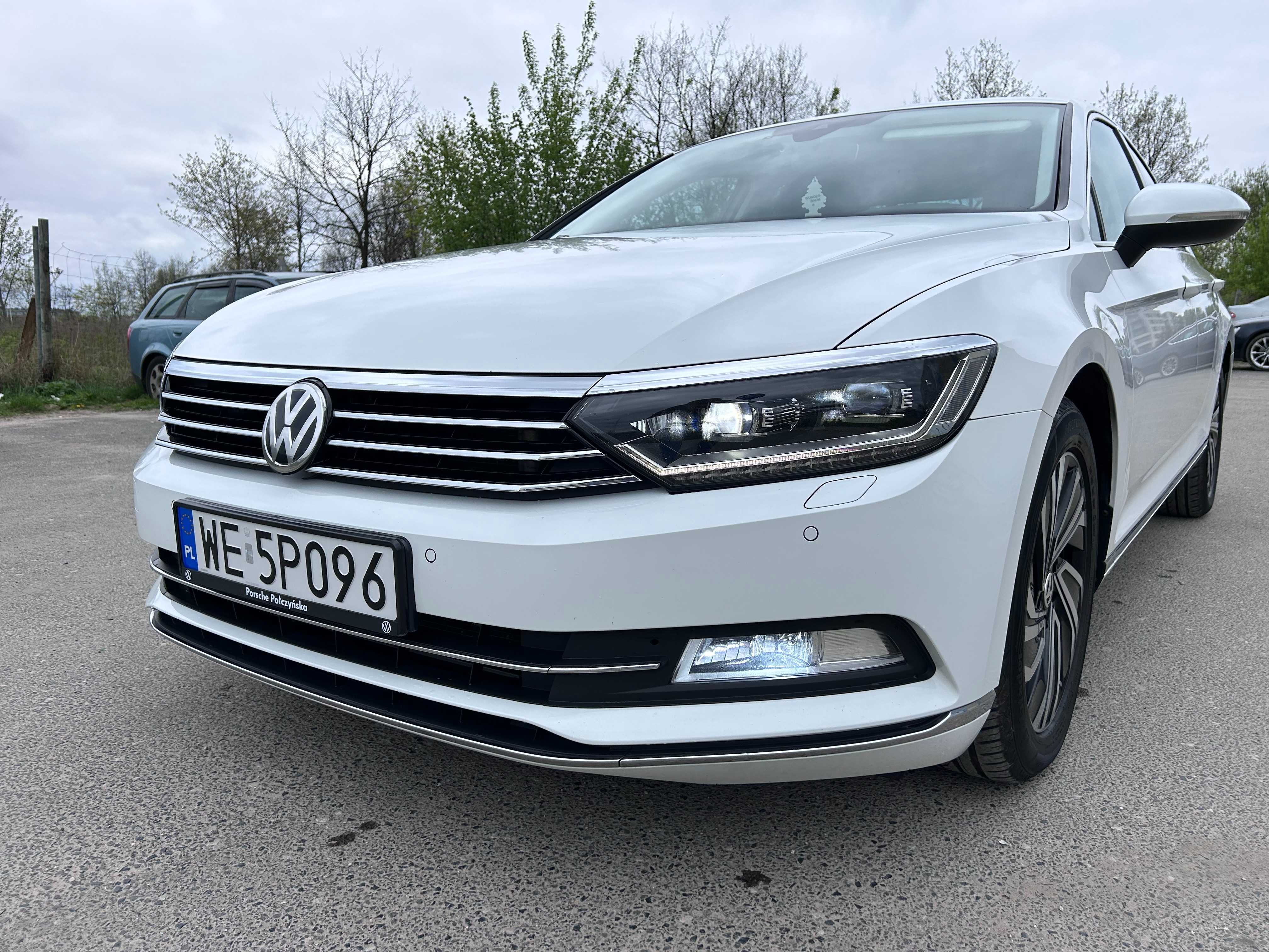 Volkswagen Passat B8 2.0 TDI DSG Highline, 100% bezwypadkowy, salon PL