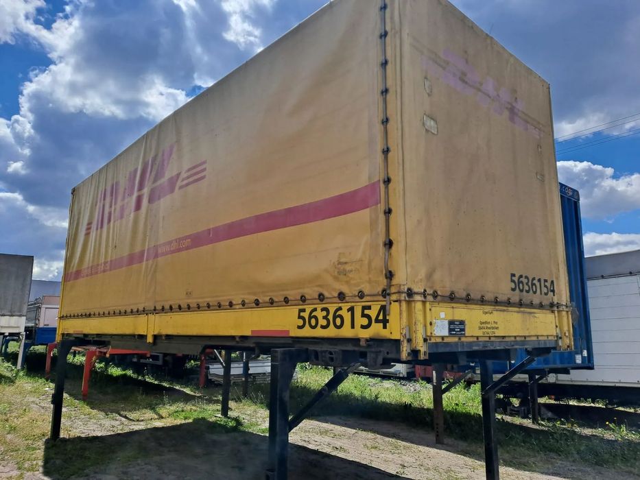 Kögel Zabudowa 7,45m 18 palet burtoplandeka  Zabudowa 7,45m BDF 18 palet burtoplandeka