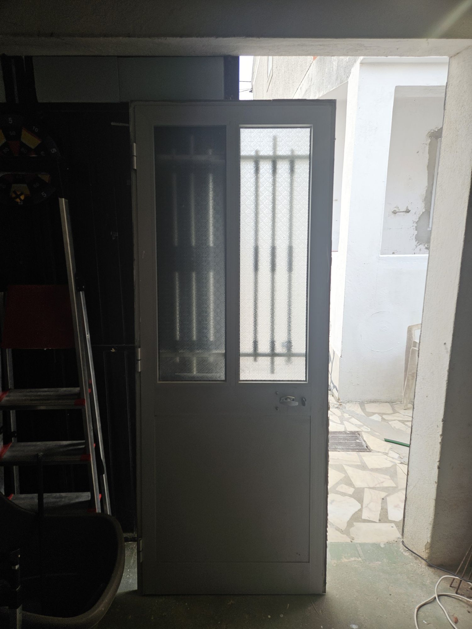 Portas alumínio/ferro x3