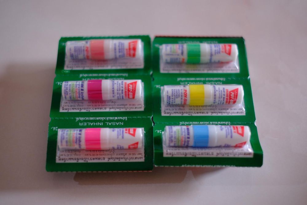 Oryginalny tajski inhalator donosowy POY-SIAN