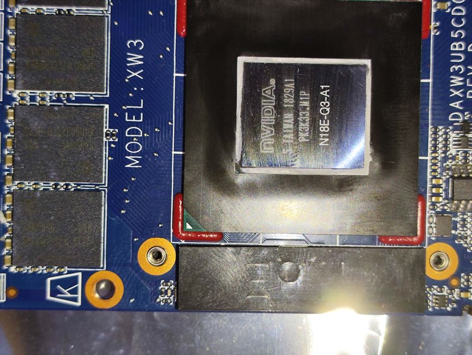 Топ апгрейд видеокарта для ноутбука Nvidia quadro P4200 8Gb MXM 3.0b
