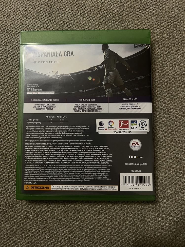 FIFA 18 xbox one