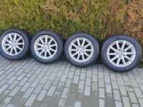 Audi felgi aluminiowe5x112 z oponami lato 225/55/16