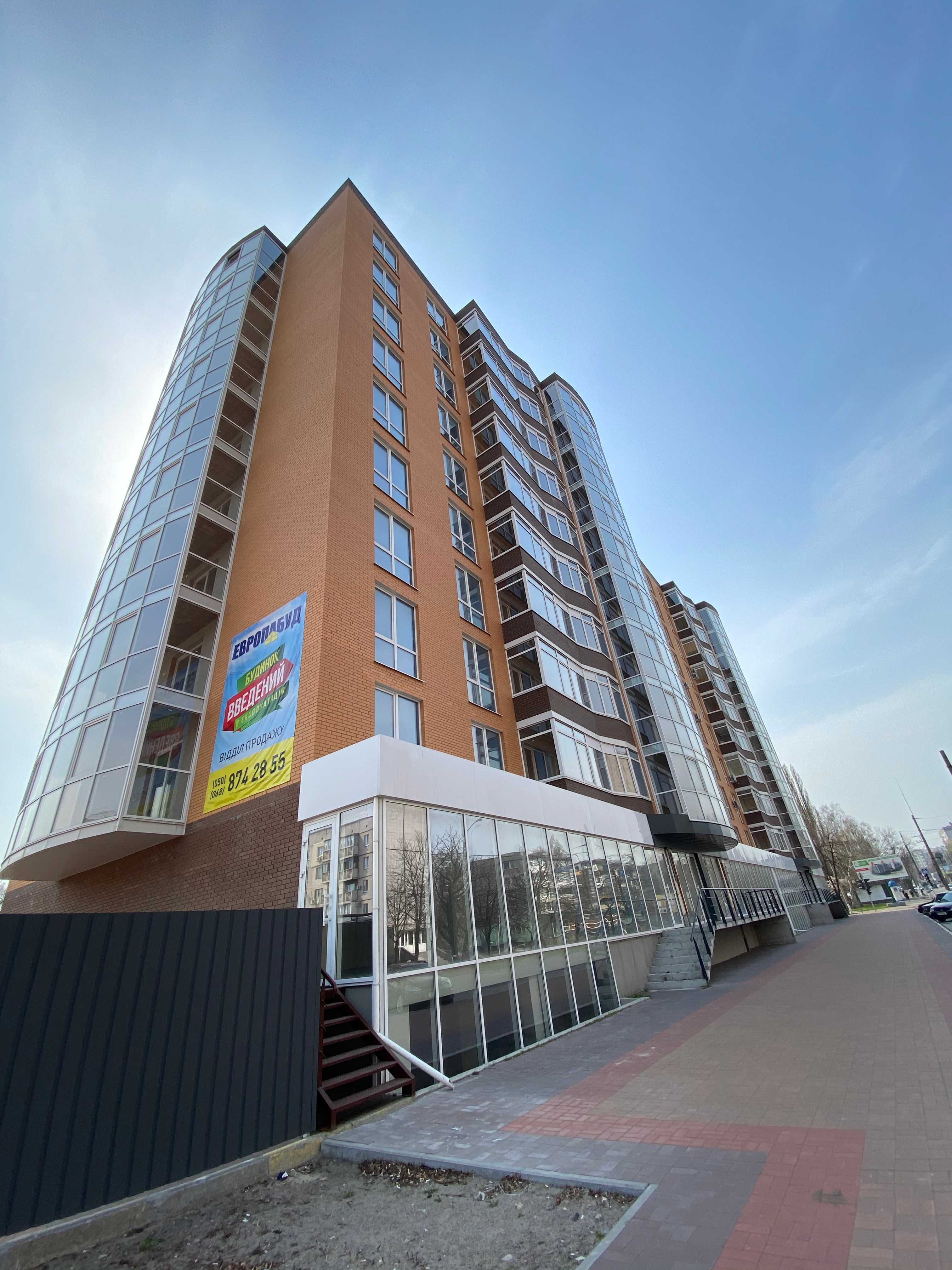 Однокімнатна квартира 2й поверх 58м2 (СПАРТАК)
