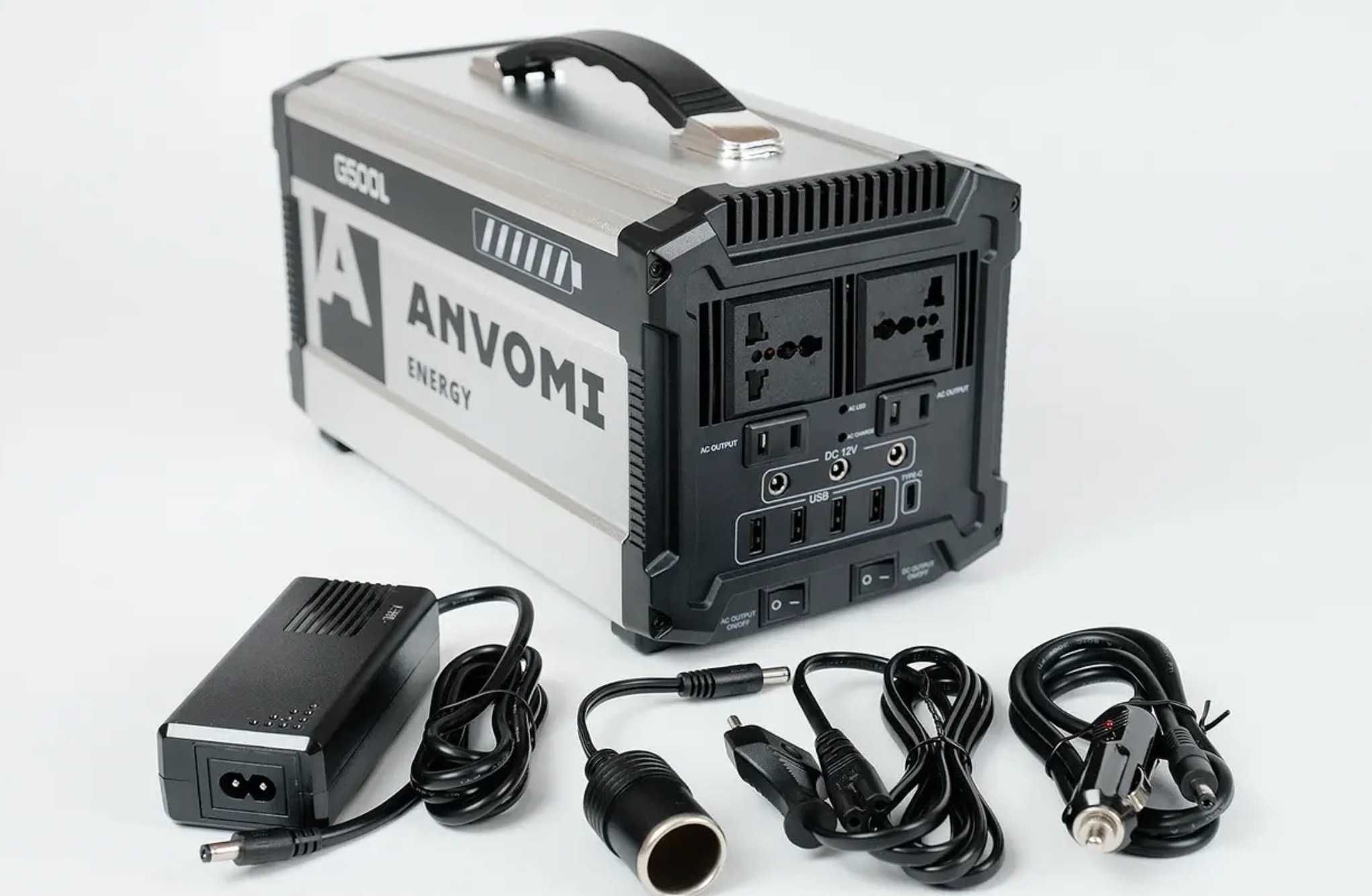ANVOMI портативна зарядна станція батарея G500L