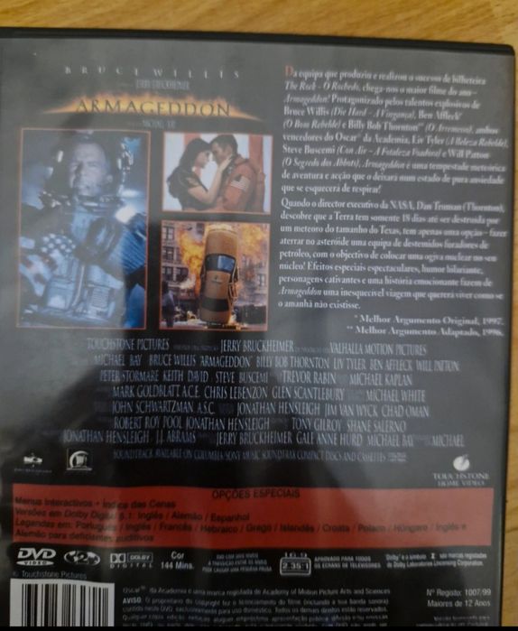 DVD armageddon .