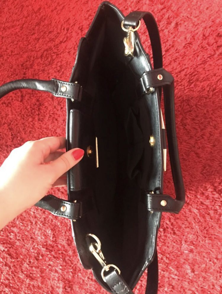 Torebka w panterkę Zara Basic