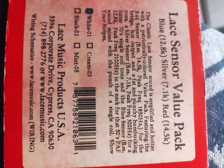 Lace sensor przetworniki