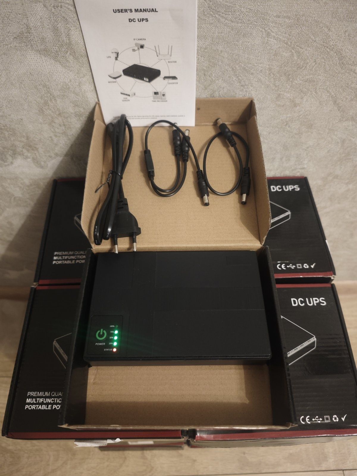 Джерело безперебійного живлення green vision DC1018P