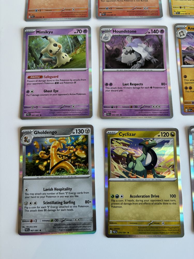 12 Cards Pokémon Scarlet&Violet - Palden Fates