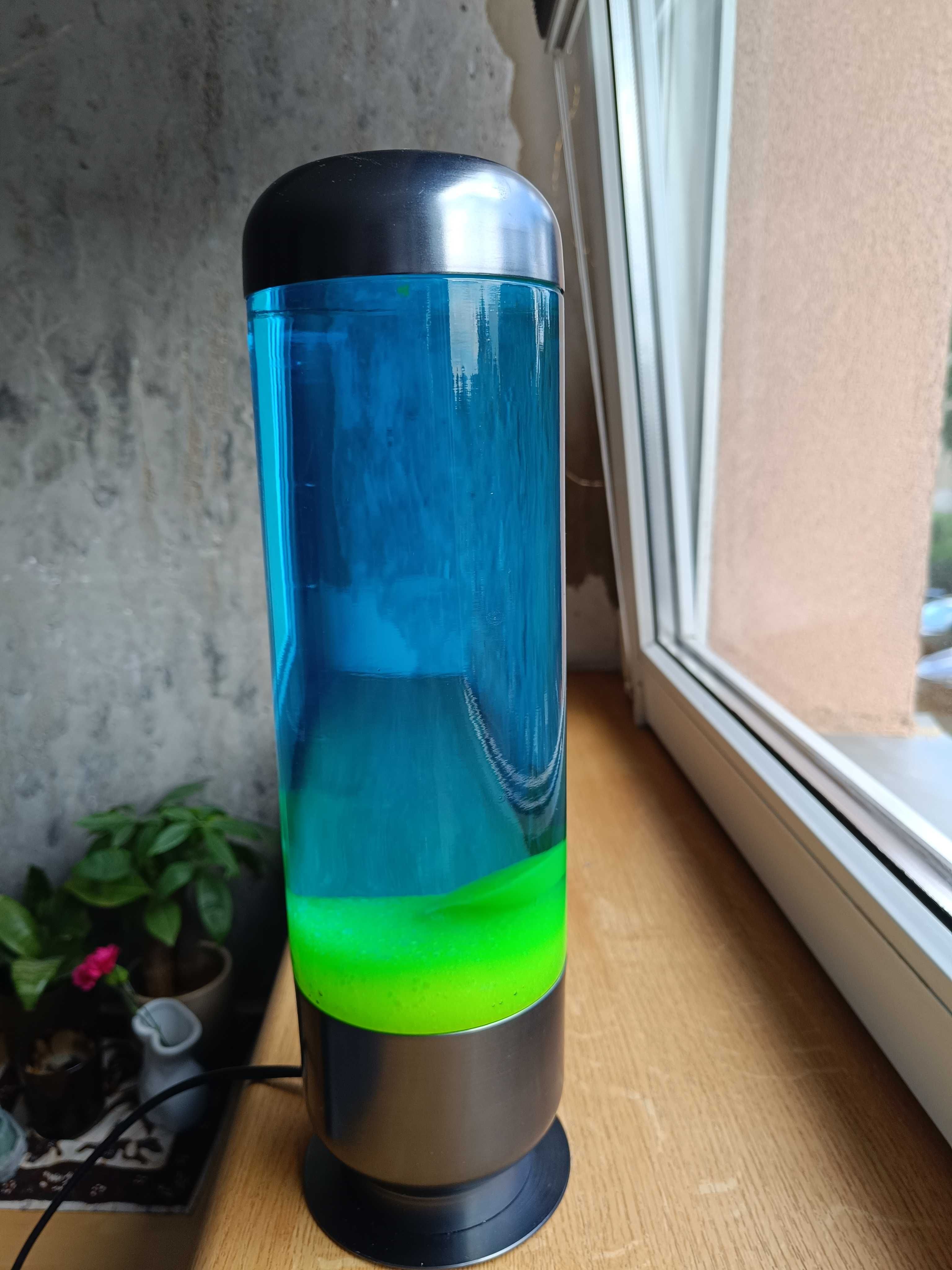 Lampa z lawą niebieska Balvi