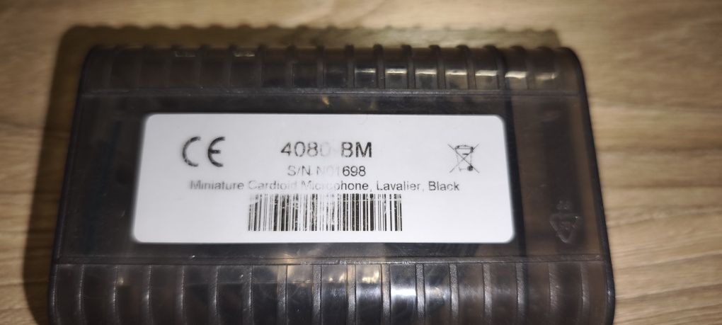 Mikrofon krawrowy lavalier DPA 4080 microdot