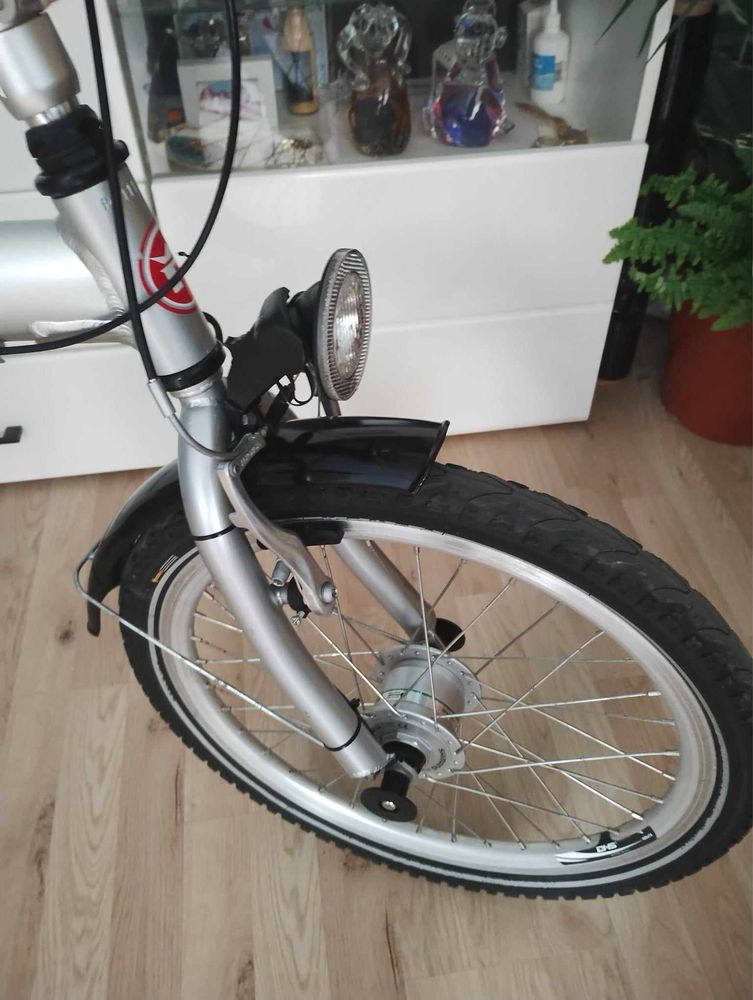 Rower składak 20 cali stan idealny aluminiowy