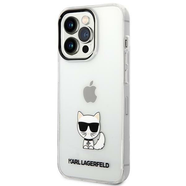 Etui Karl Lagerfeld iPhone 14 Pro Max Choupette Body Transparent