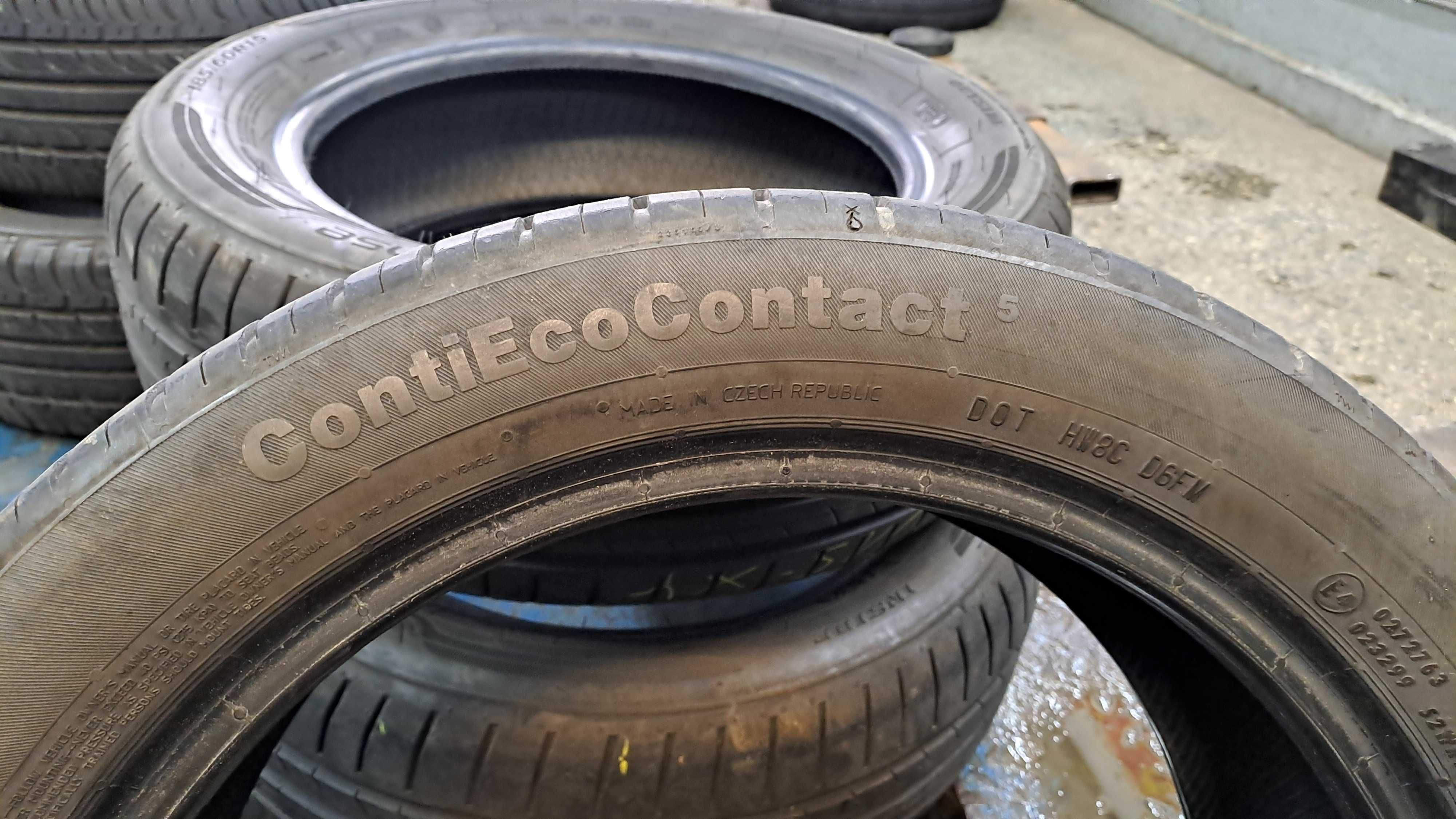 185/50r16 continental opony letnie uzywane