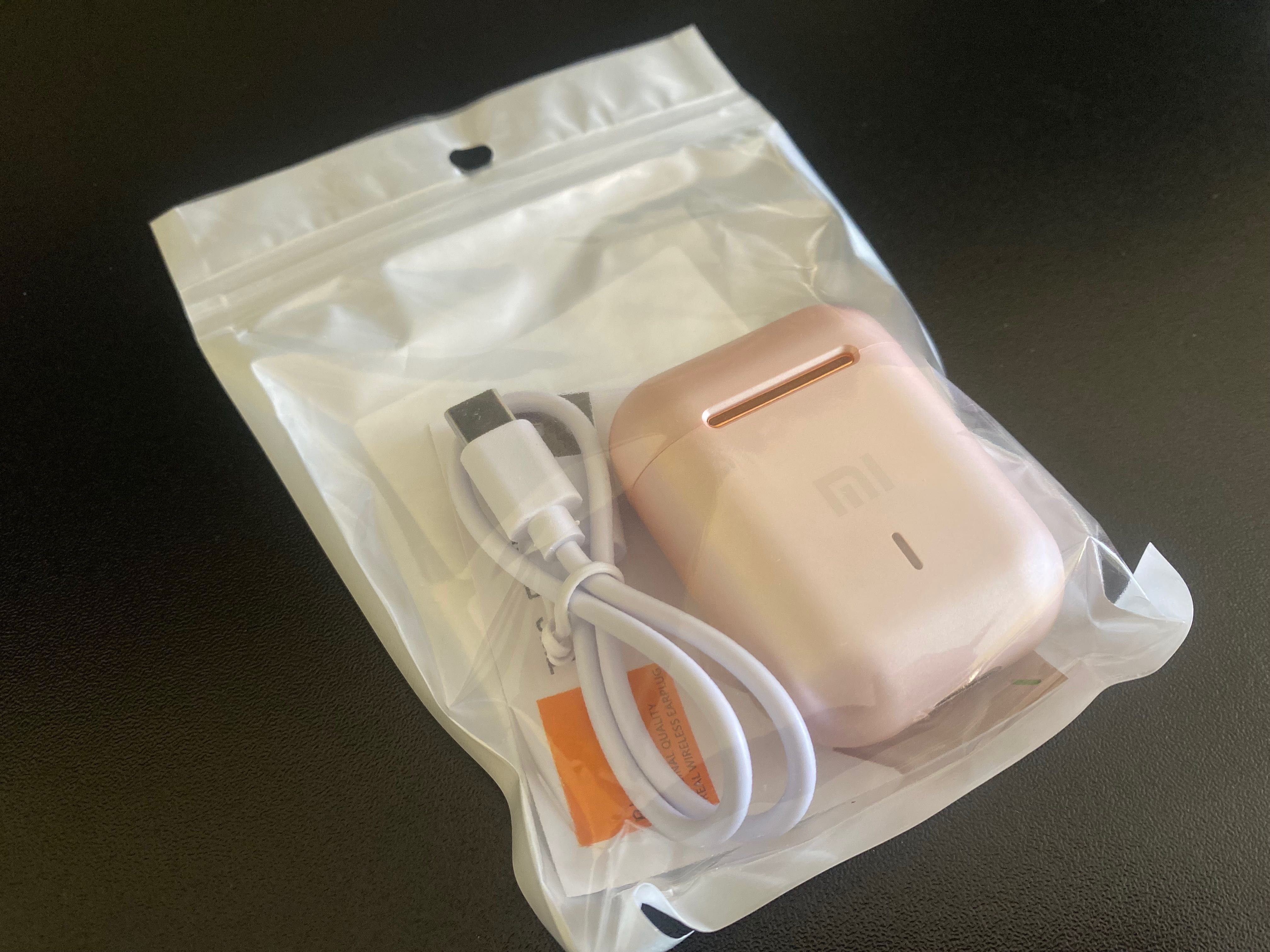 Nowe słuchawki bezprzewodowe Xiaomi J18 - Różowe