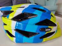 Kask rowerowy Uvex Air Wing 50-55cm dla nastolatka dziecka bezpieczny