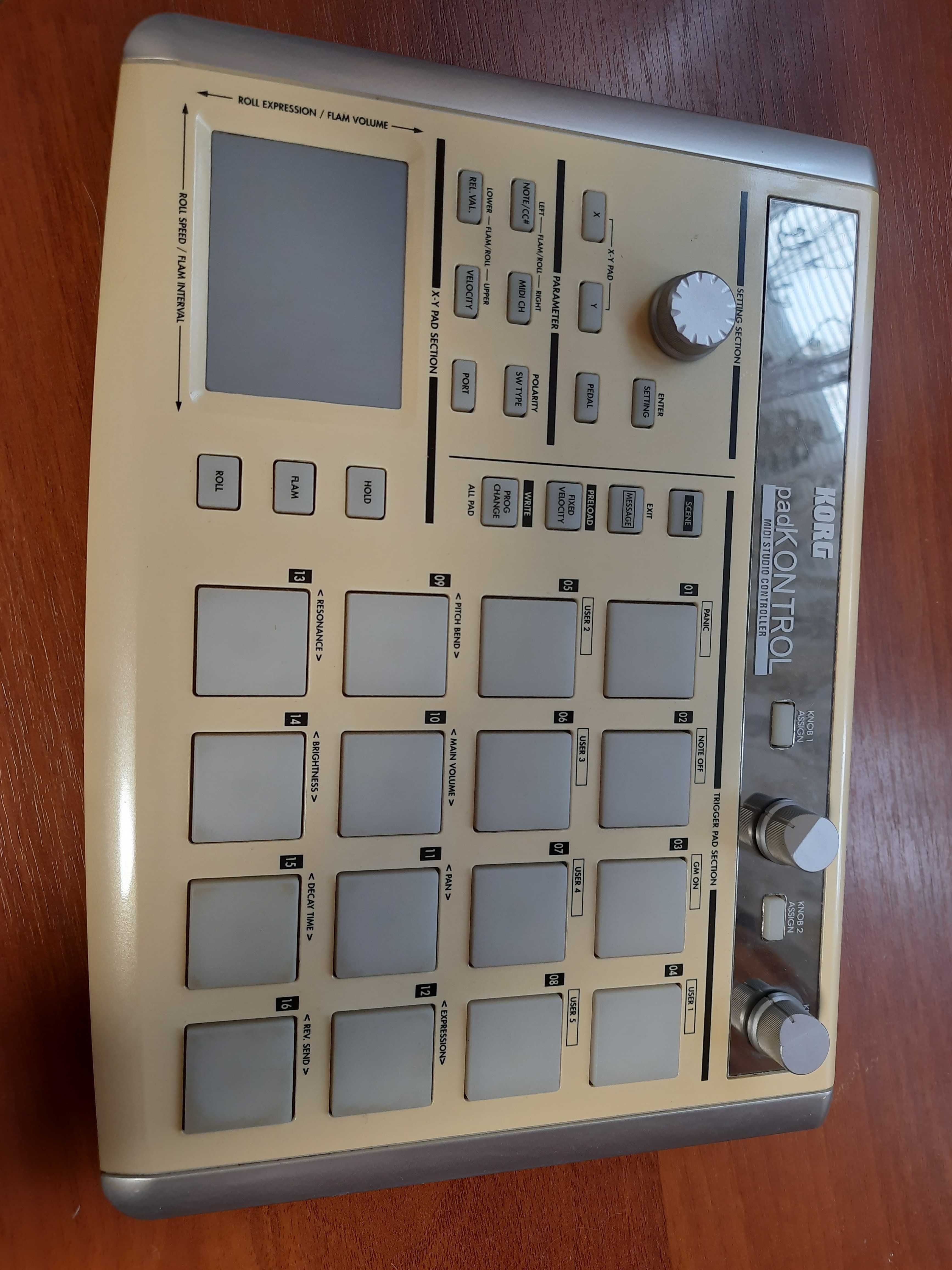 Korg Pad control