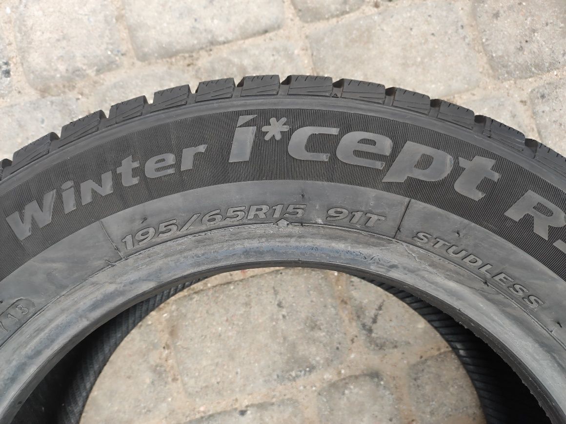 195.65.15 jedna opona Hankook Winter I'cept RS2 bez zużycia