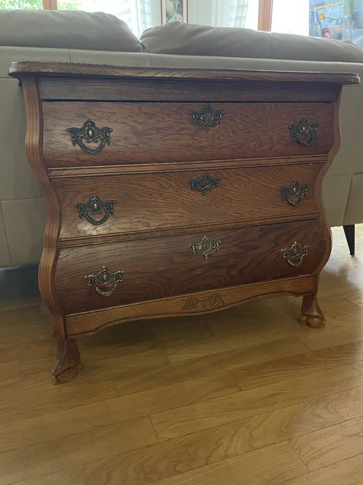 Komoda drewniana lite drewno vintage