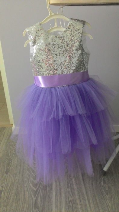 Плаття святкове фіолетове