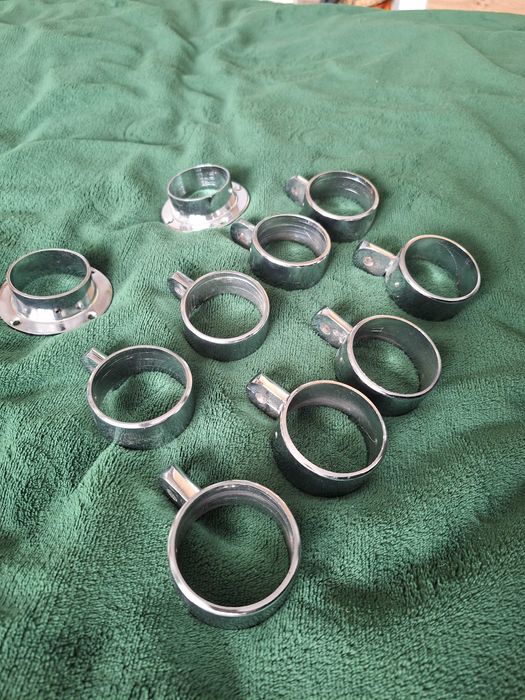 Uchwyt kątowy do poręczy, do rury chromowanej 50mm - NAJTANiej!!!