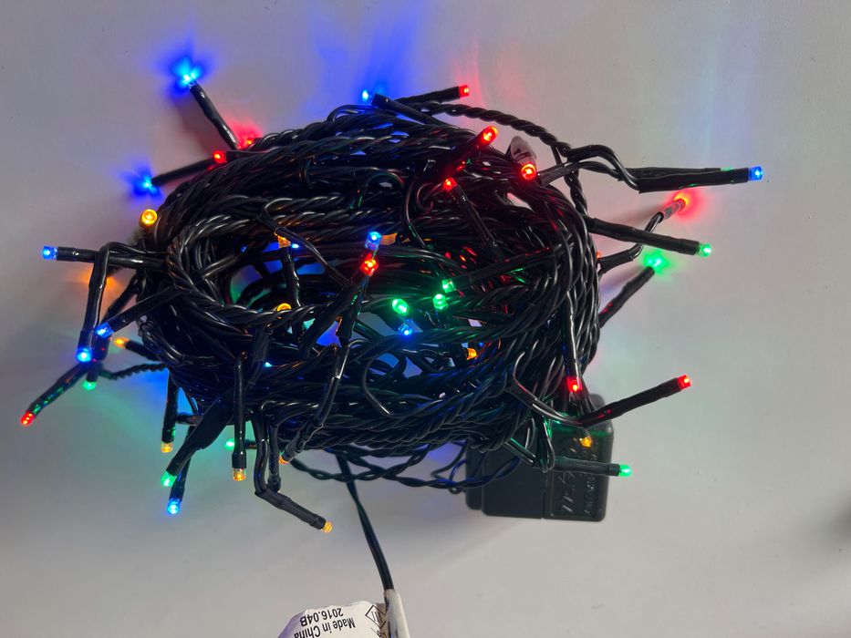 Lampki choinkowe led 6 metrów 80 lampek