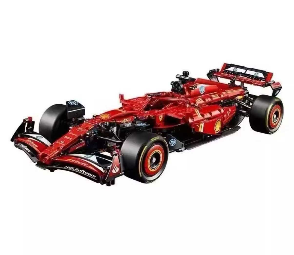 Klocki wzór LEGO Bolid Ferrari F1 SF-24 Samochodzik Formuła 1 PUDEŁKO