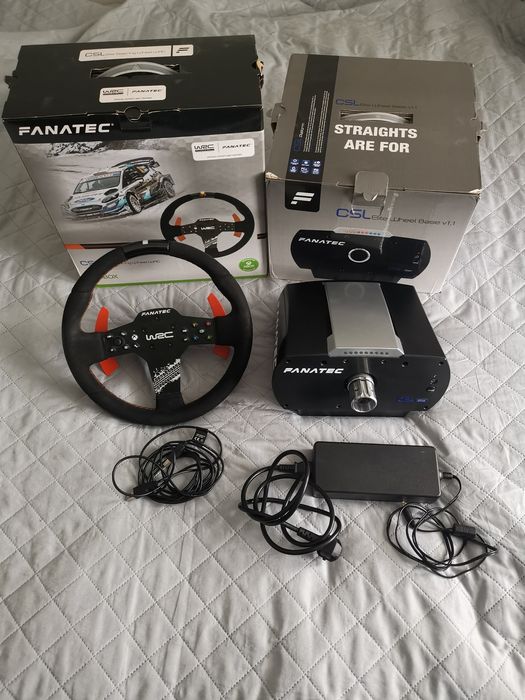 Zestaw Fanatec CSL Elite V1.1 + CSL Elite Steering Wheel WRC PC/XBOX