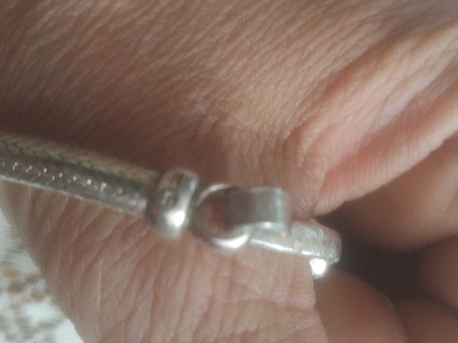 Duńska bransoletka vitage srebro 925 - super