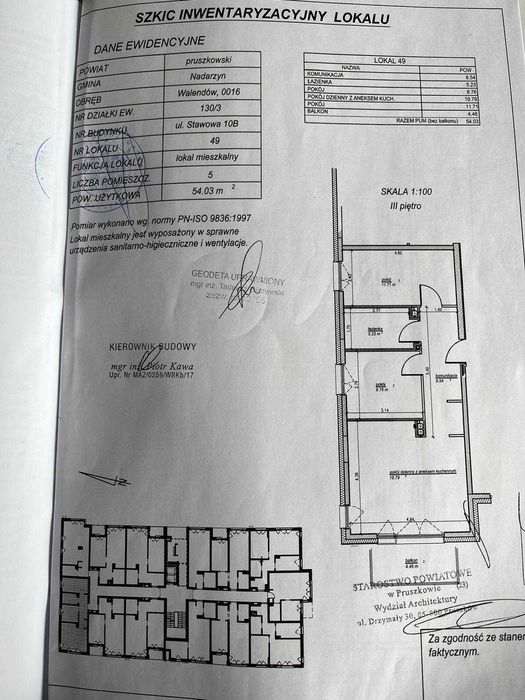54 m² przestrzeni z loggią – słońce SW, N stan deweloperski! Walendów