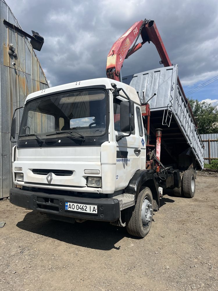 Кран-маніпулятор Самоскид Renault Midliner M210