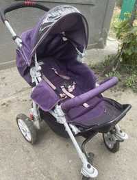 Продам фіолетову коляску прогулку
