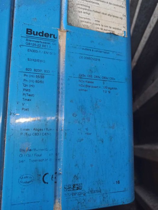 Piec olejowy Buderus Logano G115