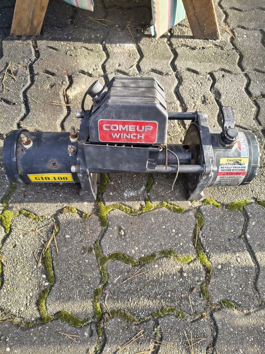 Wyciągarka 12v comeup come up gio100 , 10000lbs ( 4.5 t ) uszkodzona