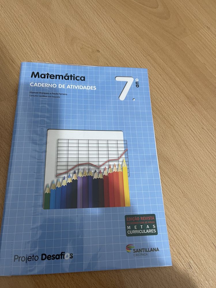 Caderno de actividades de Matematica 7 e 8 ano