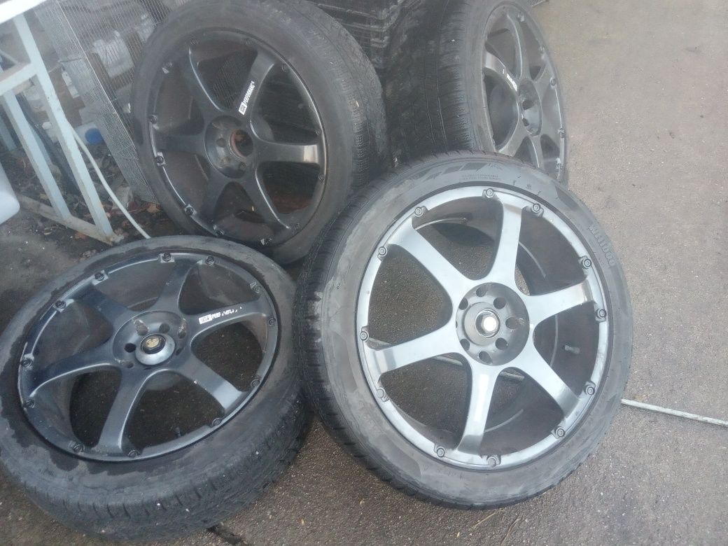 Felgi enkei 17"  4x114,3 lub 4x100  koło zapasowe