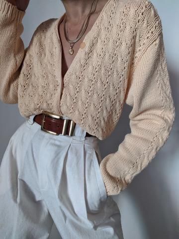 Кардиган з ажурним візерунком River Island